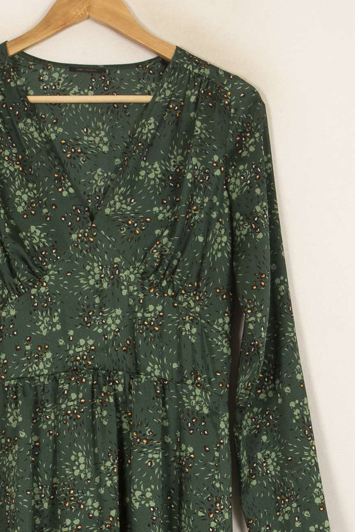 Robe Midi Verte - Taille L/40 de la marque IKKS | PARAD52833 - Vendu par Paradigme - Image 3