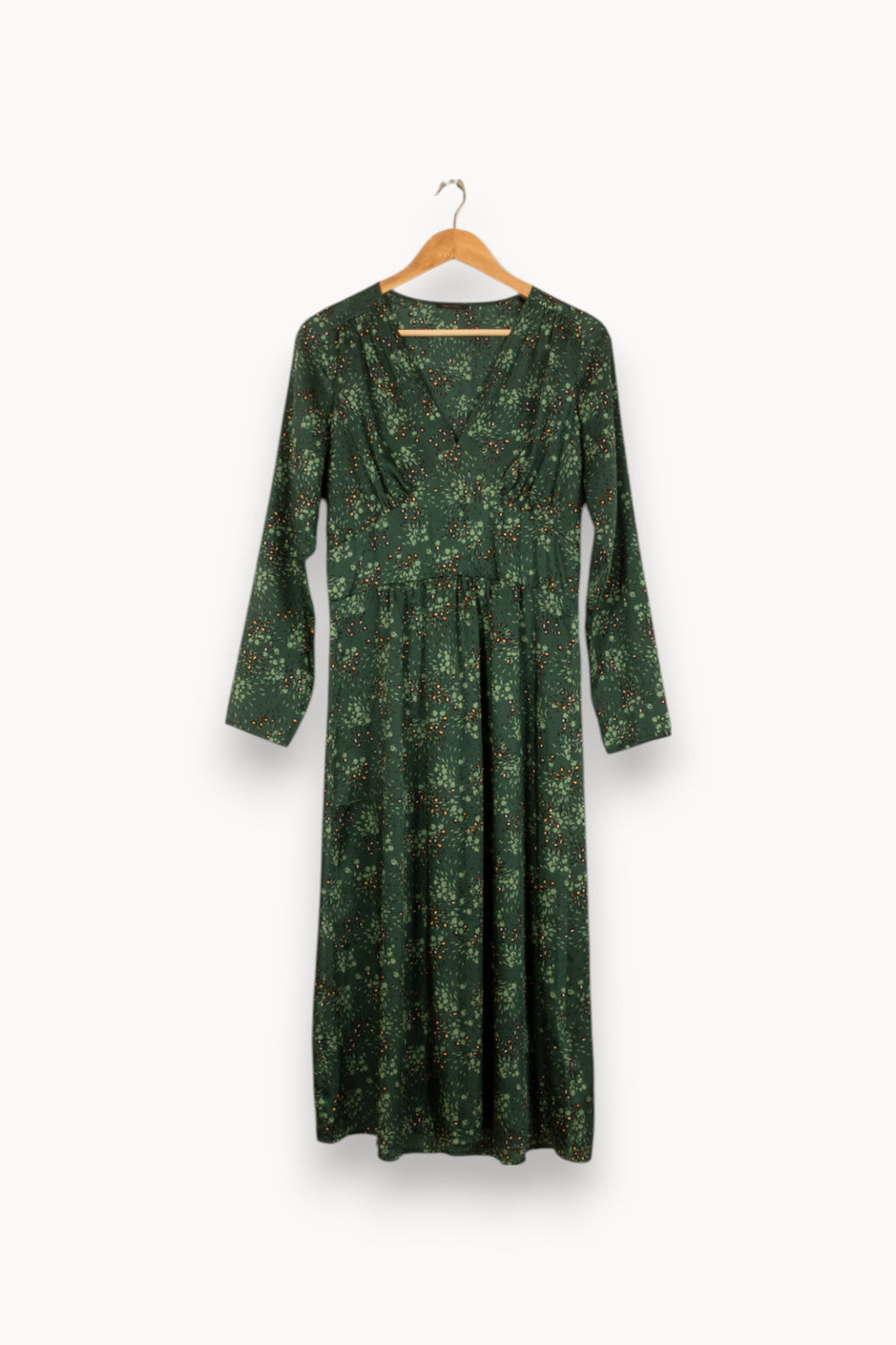 Robe Midi Verte - Taille L/40 de la marque IKKS | PARAD52833 - Vendu par Paradigme - Image 2