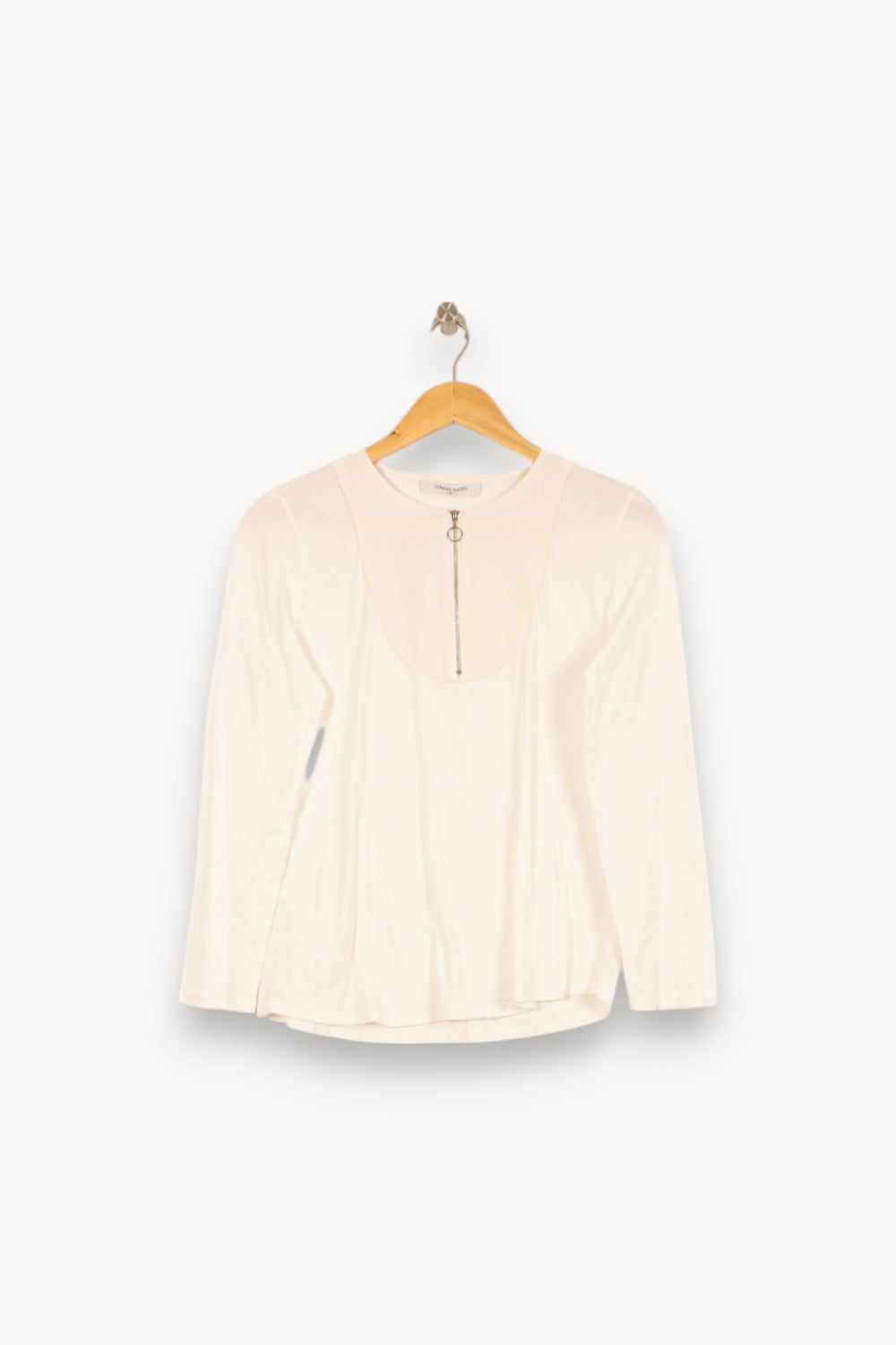 Blouse Beige - Taille S/36 de la marque Gerard Darel | PARAD52840 - Vendu par Paradigme - Image 2