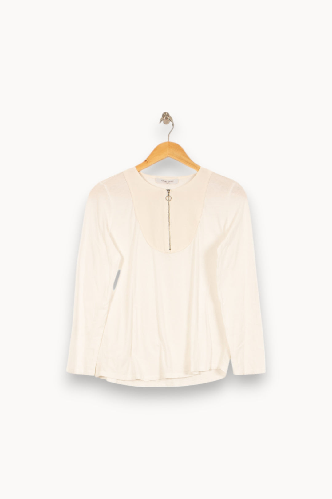 Blouse Beige - Taille S/36 de la marque Gerard Darel | PARAD52840 - Vendu par Paradigme - Image 2
