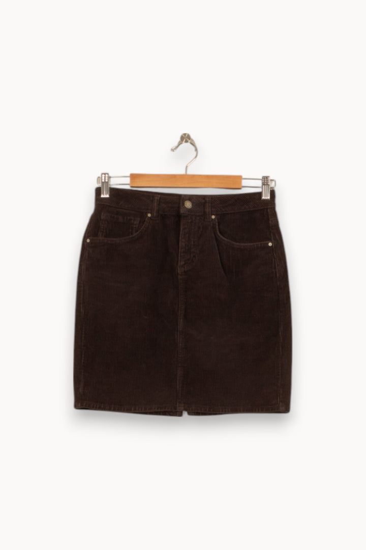 Jupe Courte Noire - Taille S/36 de la marque Sud express | PARAD52841 - Vendu par Paradigme - Image 2