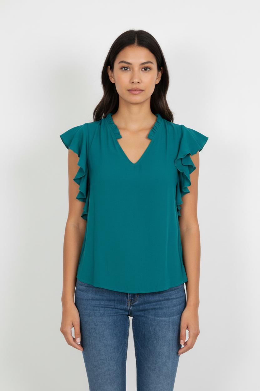 Blouse Bleue - Taille XS/34