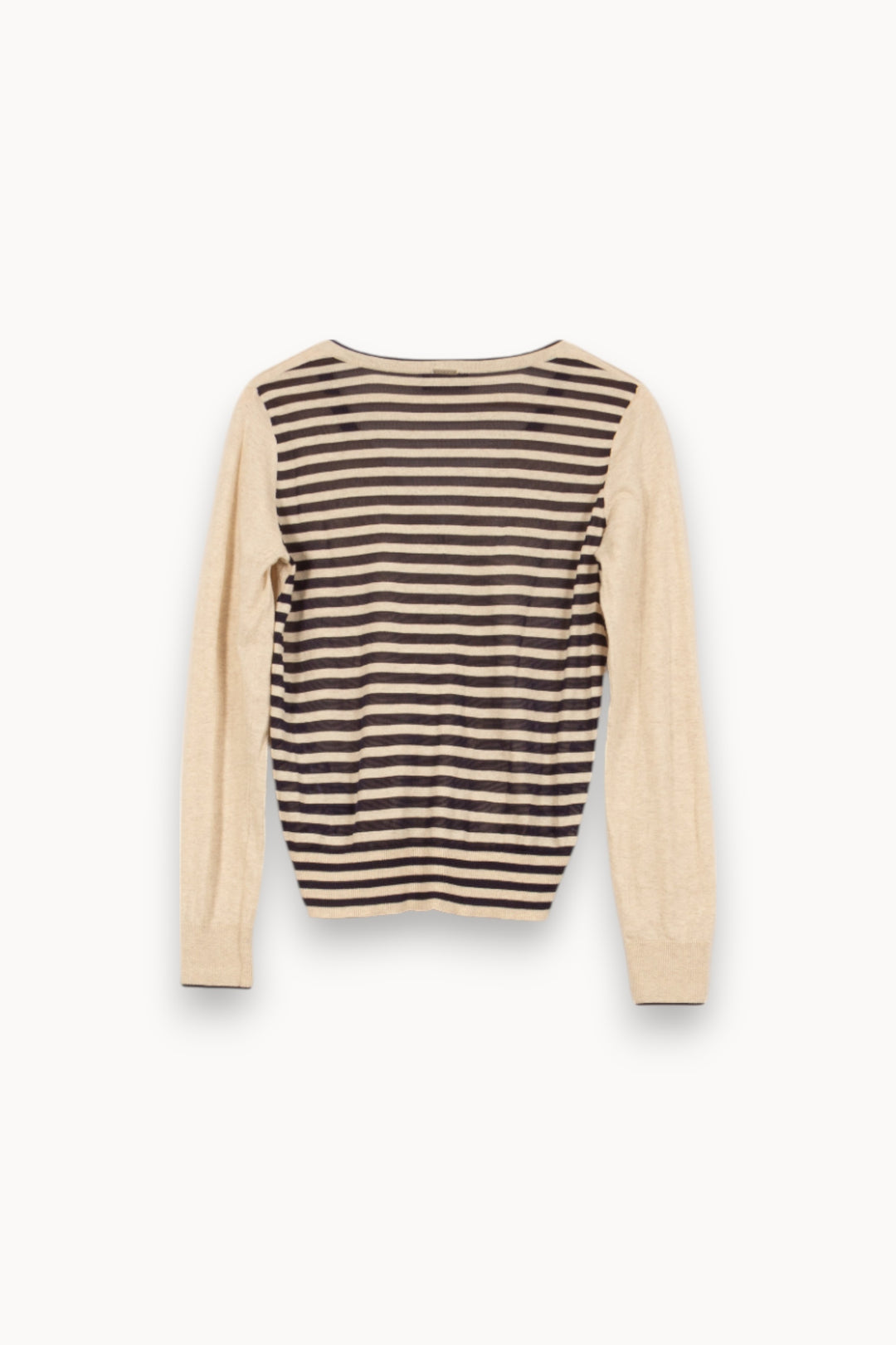 Cardigan Beige et Noir - Taille L/40 de la marque One Step | PARAD52855 - Vendu par Paradigme - Image 4