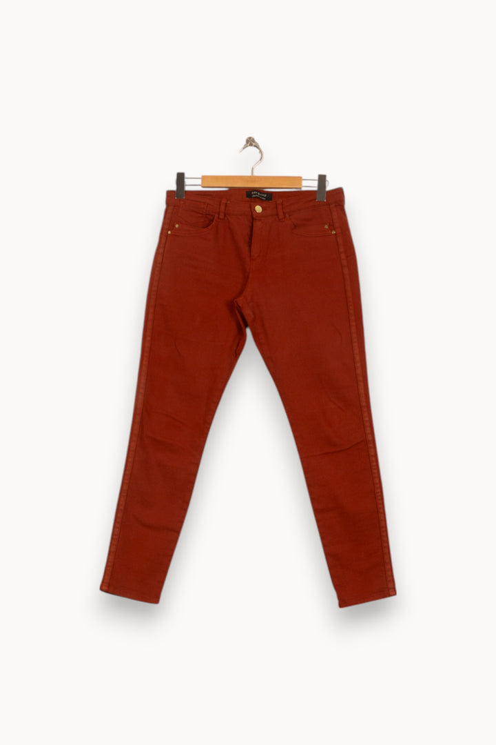 Jean Marron - Taille L/40 de la marque One Step | PARAD52864 - Vendu par Paradigme - Image 2
