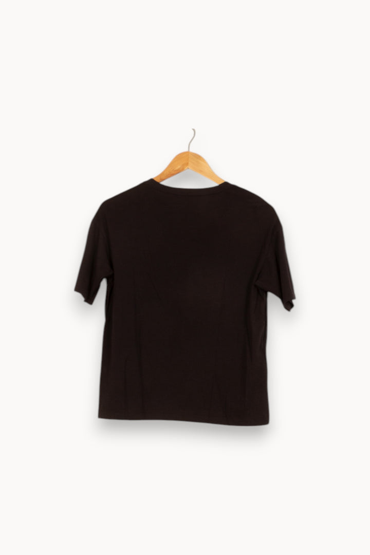Tee-shirt Noir - Taille S/36 de la marque Comptoir des Cotonniers | PARAD52867 - Vendu par Paradigme - Image 4