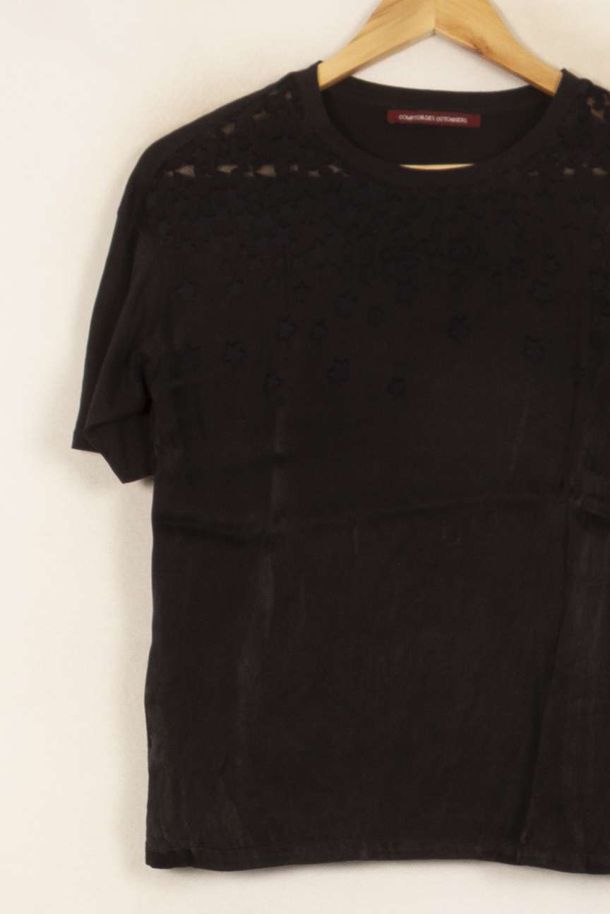 Tee-shirt Noir - Taille S/36 de la marque Comptoir des Cotonniers | PARAD52867 - Vendu par Paradigme - Image 3
