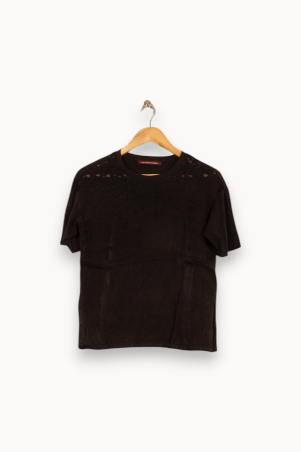 Tee-shirt Noir - Taille S/36 de la marque Comptoir des Cotonniers | PARAD52867 - Vendu par Paradigme - Image 2