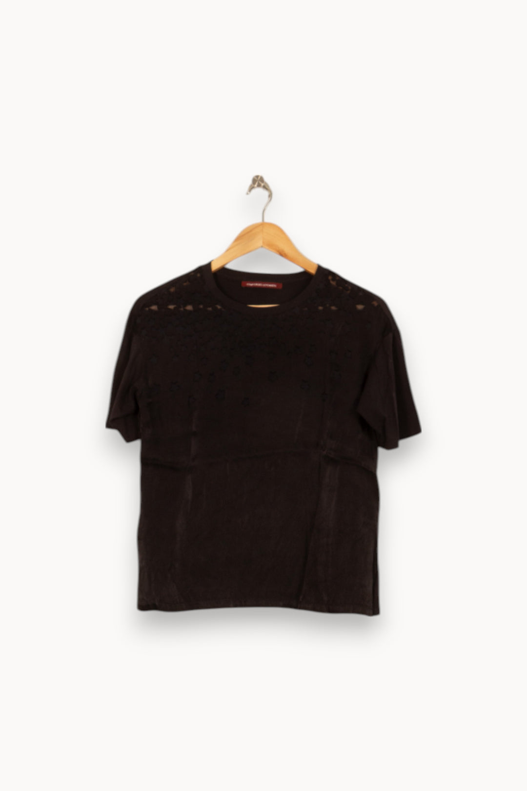 Tee-shirt Noir - Taille S/36 de la marque Comptoir des Cotonniers | PARAD52867 - Vendu par Paradigme - Image 2