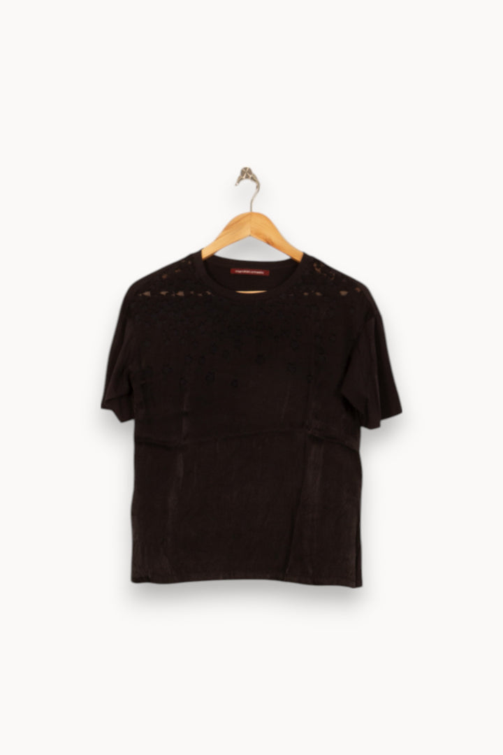 Tee-shirt Noir - Taille S/36 de la marque Comptoir des Cotonniers | PARAD52867 - Vendu par Paradigme - Image 2