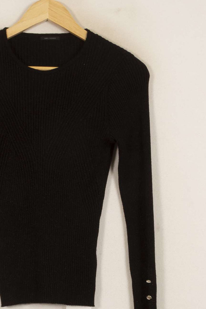 Pull Noir - Taille XS/34 de la marque IKKS | PARAD52869 - Vendu par Paradigme - Image 3