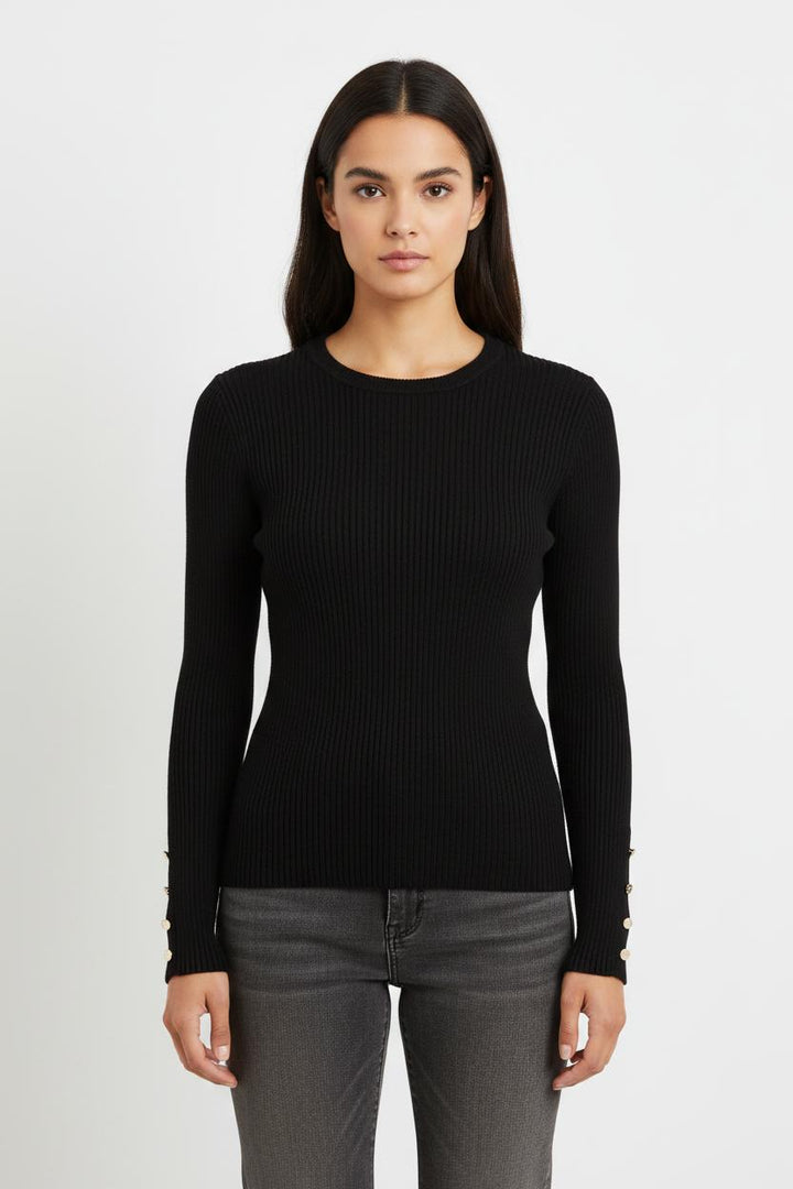 Pull Noir - Taille XS/34
