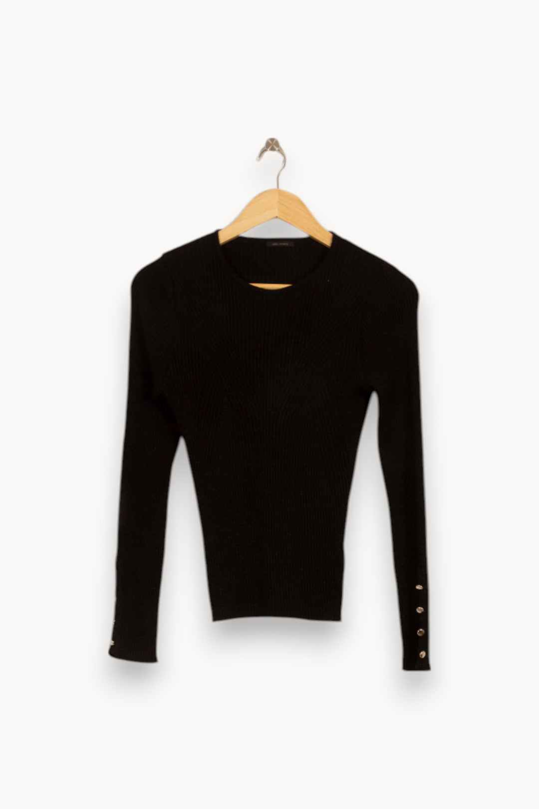 Pull Noir - Taille XS/34 de la marque IKKS | PARAD52869 - Vendu par Paradigme - Image 2