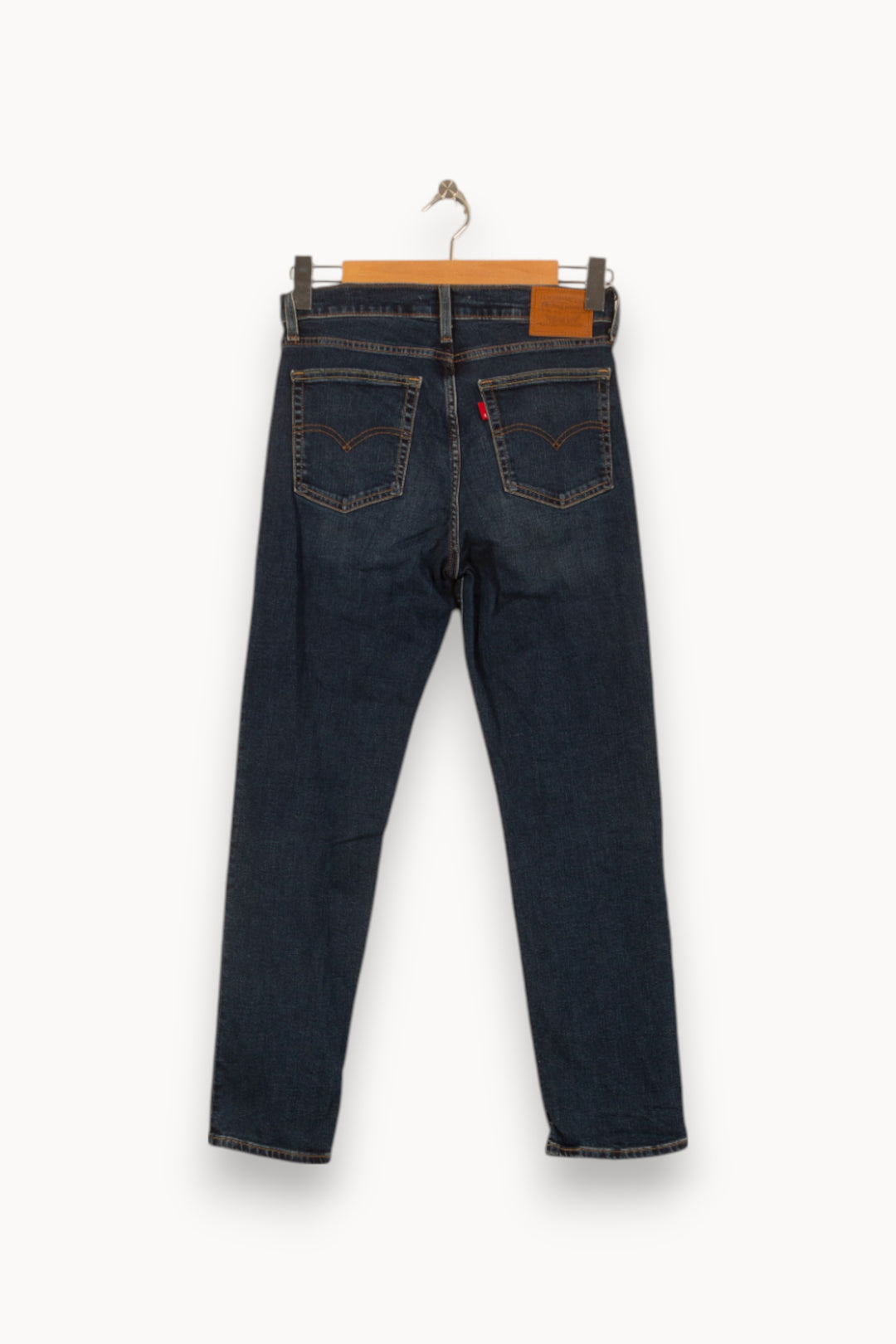 Jean Droit Bleu - Taille M/38 de la marque Levi's | PARAD52870 - Vendu par Paradigme - Image 4