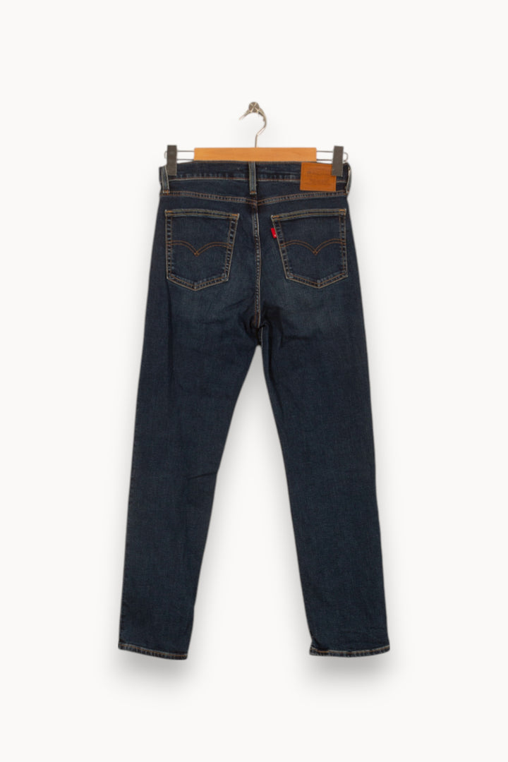 Jean Droit Bleu - Taille M/38 de la marque Levi's | PARAD52870 - Vendu par Paradigme - Image 4