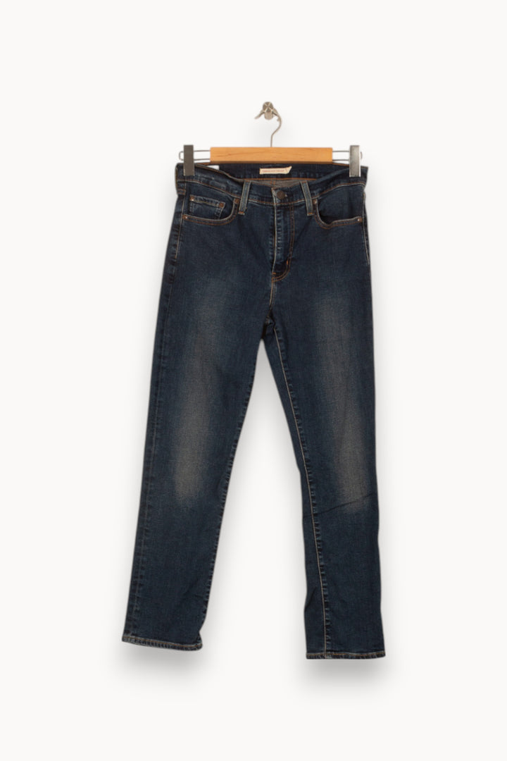 Jean Droit Bleu - Taille M/38 de la marque Levi's | PARAD52870 - Vendu par Paradigme - Image 2