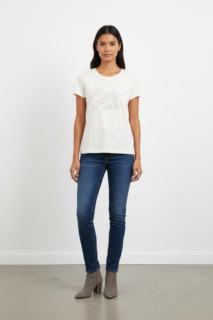 Tee-shirt Blanc - Taille M/38