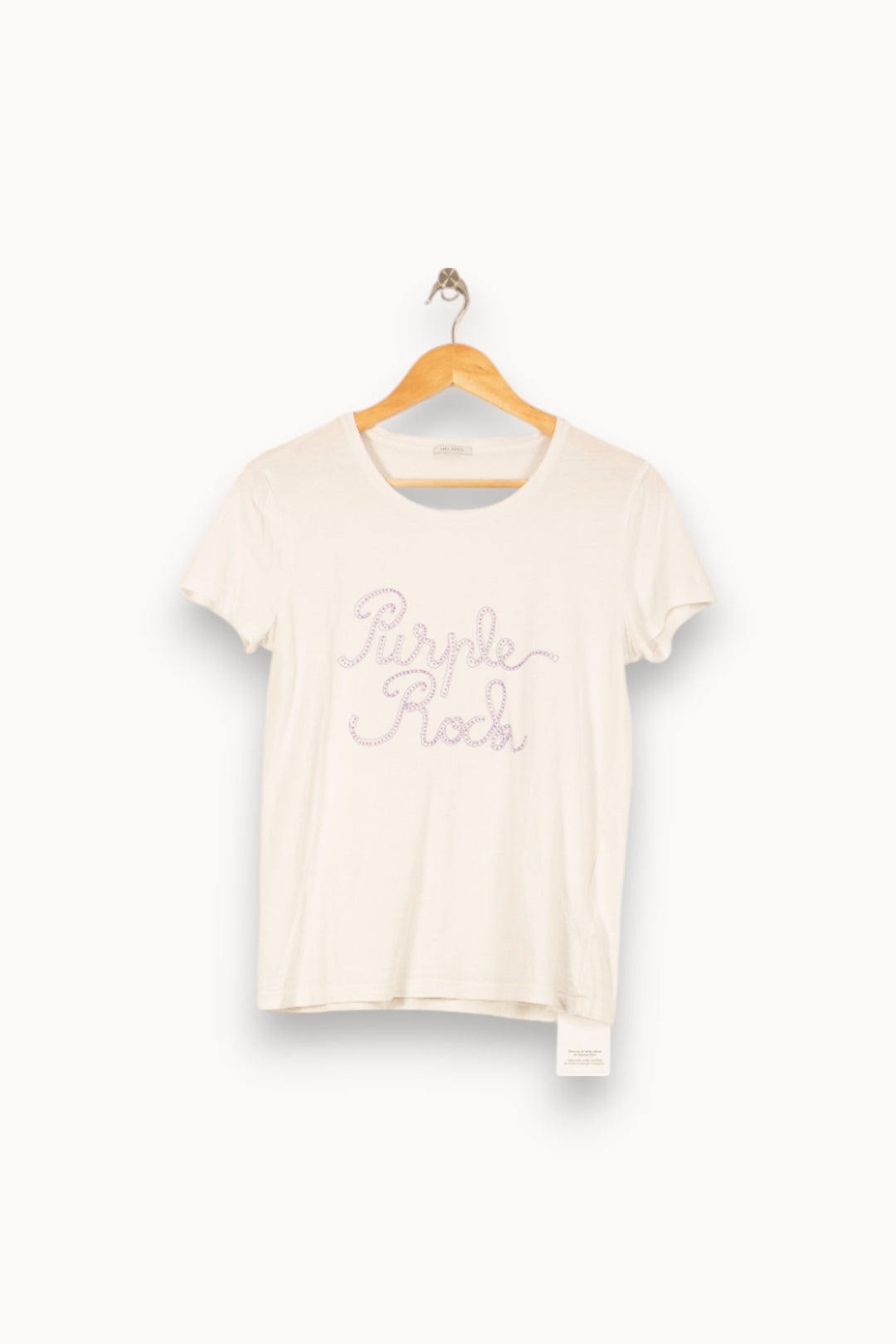 Tee-shirt Blanc - Taille M/38 de la marque IKKS | PARAD52872 - Vendu par Paradigme - Image 2