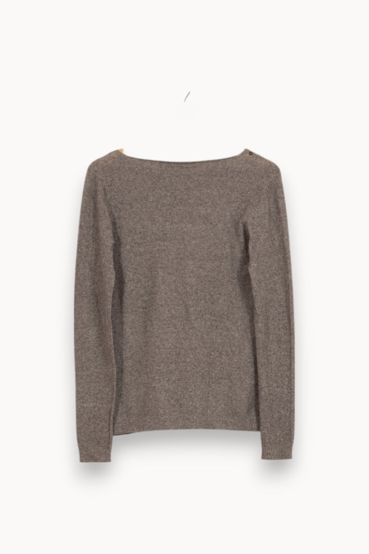 Pull Gris - Taille M/38 de la marque La Fée Maraboutée | PARAD52877 - Vendu par Paradigme - Image 4