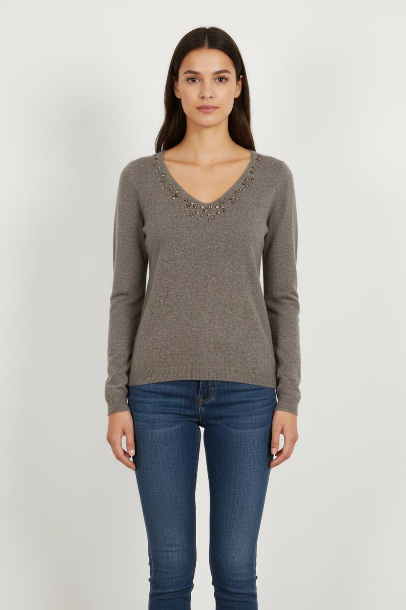 Pull Gris - Taille M/38