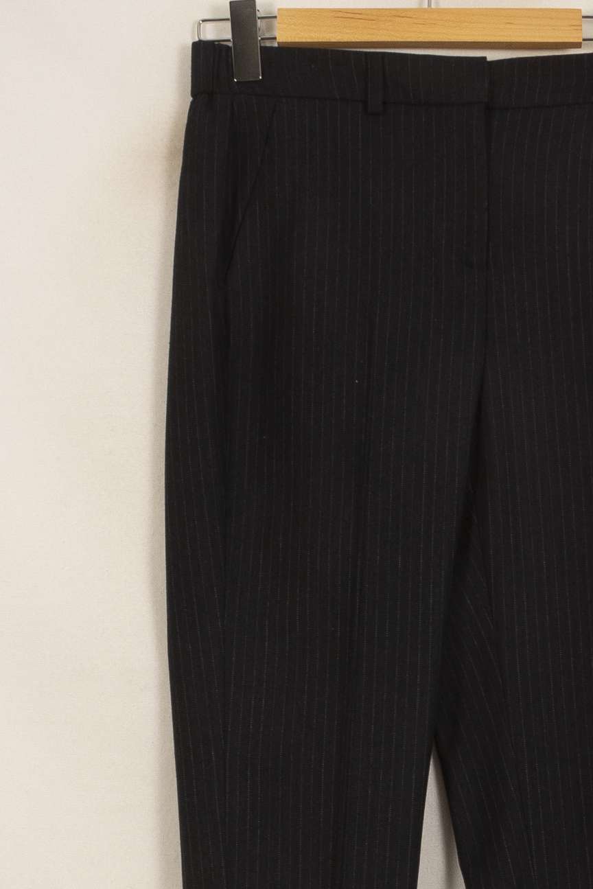 Pantalon Rayé Gris - Taille S/36 de la marque Caroll | PARAD52878 - Vendu par Paradigme - Image 3