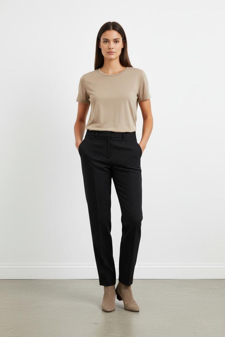 Pantalon Rayé Gris - Taille S/36