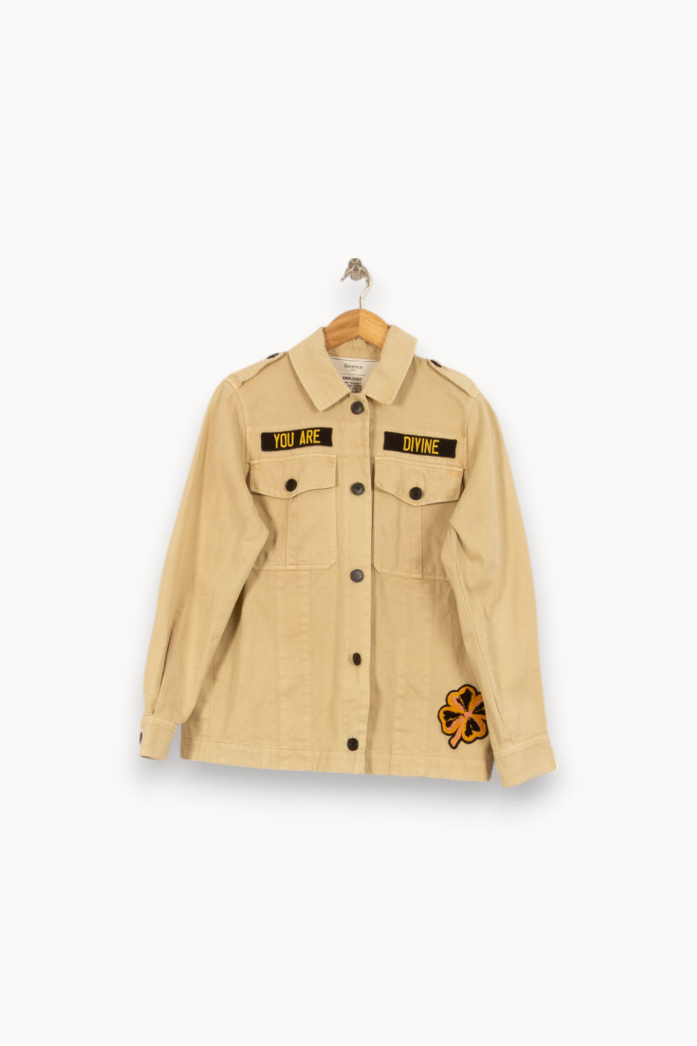Veste Beige - Taille S/36 de la marque Bérénice | PARAD52882 - Vendu par Paradigme - Image 2