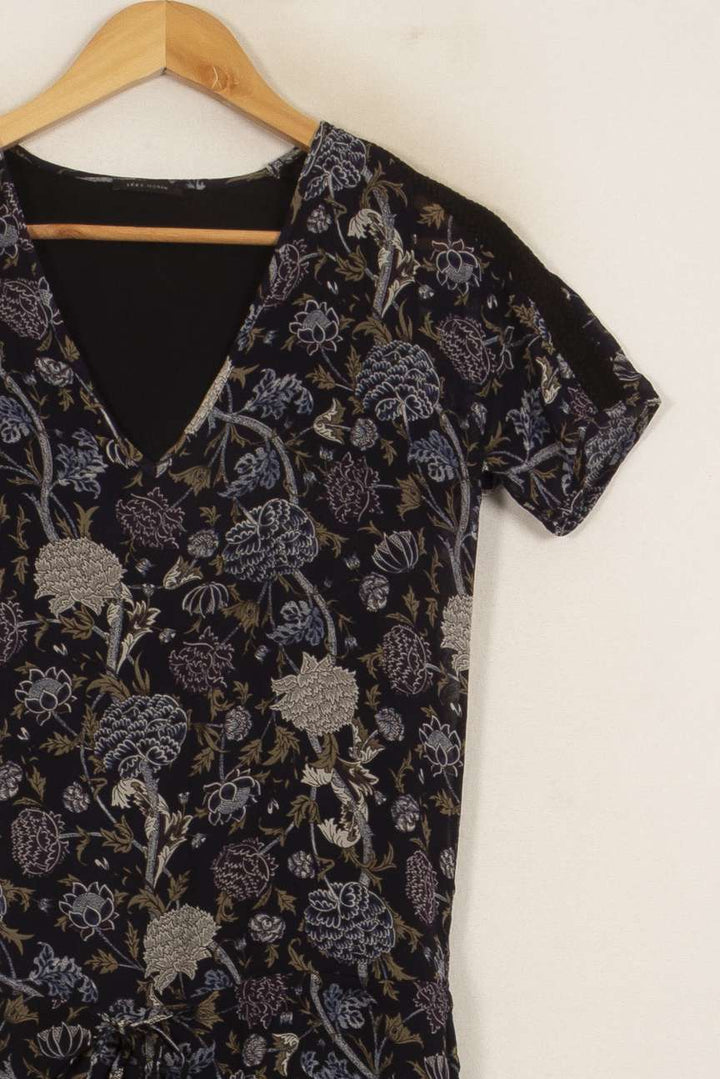 Robe Courte Noire et Beige - Taille XS/34 de la marque IKKS | PARAD52893 - Vendu par Paradigme - Image 3