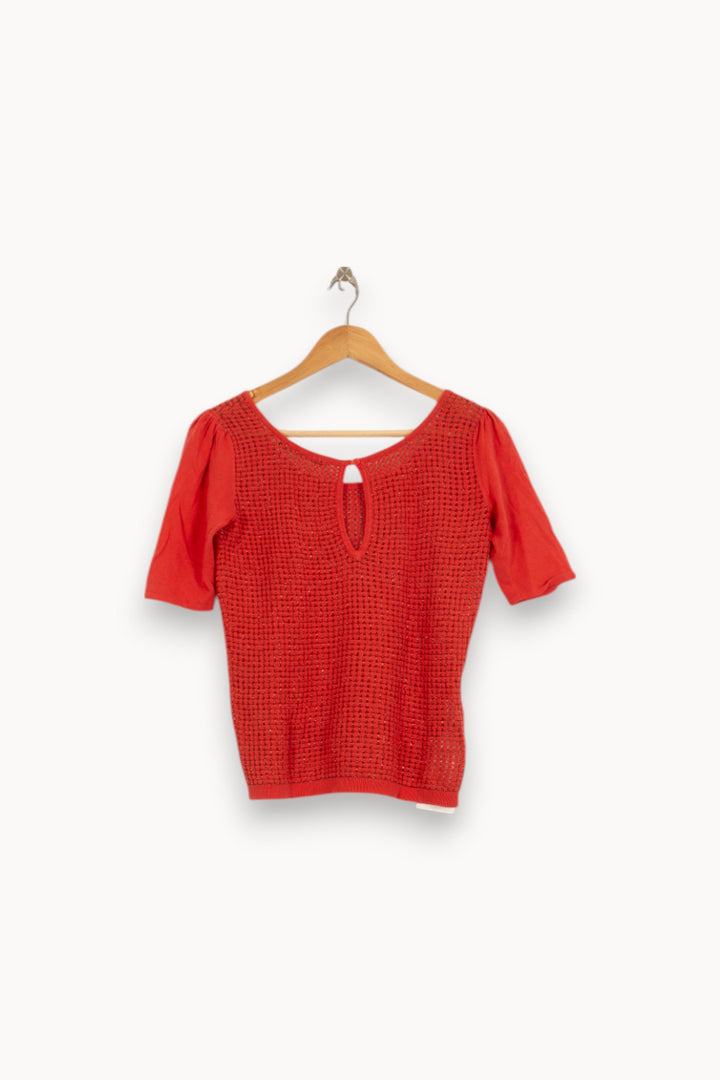 Pull Rouge - Taille XS/34