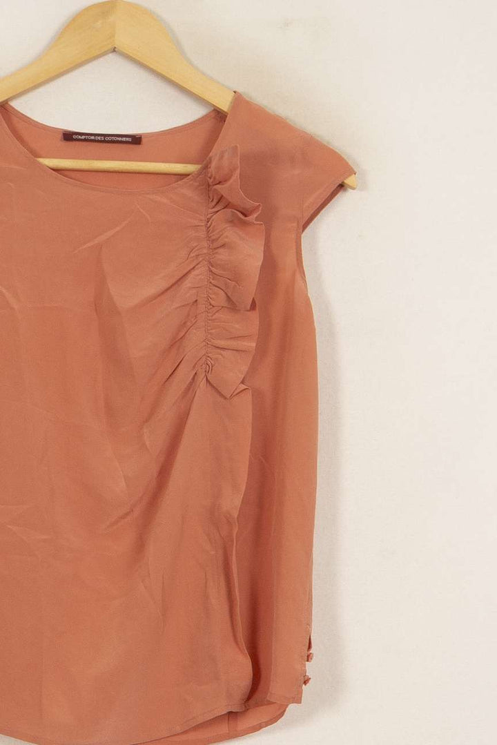 Blouse Orange - Taille XS/34 de la marque Comptoir des Cotonniers | PARAD52895 - Vendu par Paradigme - Image 3