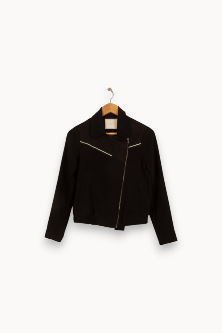 Blouson Noir - Taille XS/34 de la marque I.Code | PARAD52900 - Vendu par Paradigme - Image 2