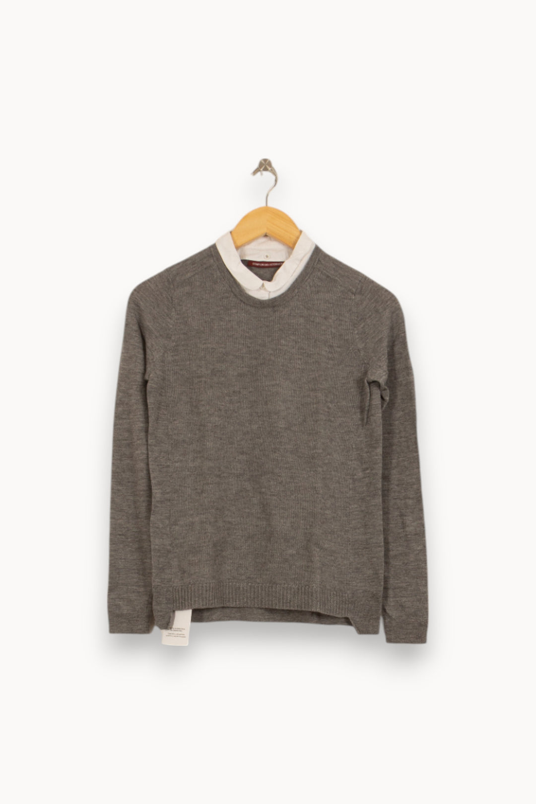 Pull Gris - Taille XS/34 de la marque Comptoir des Cotonniers | PARAD52901 - Vendu par Paradigme - Image 2
