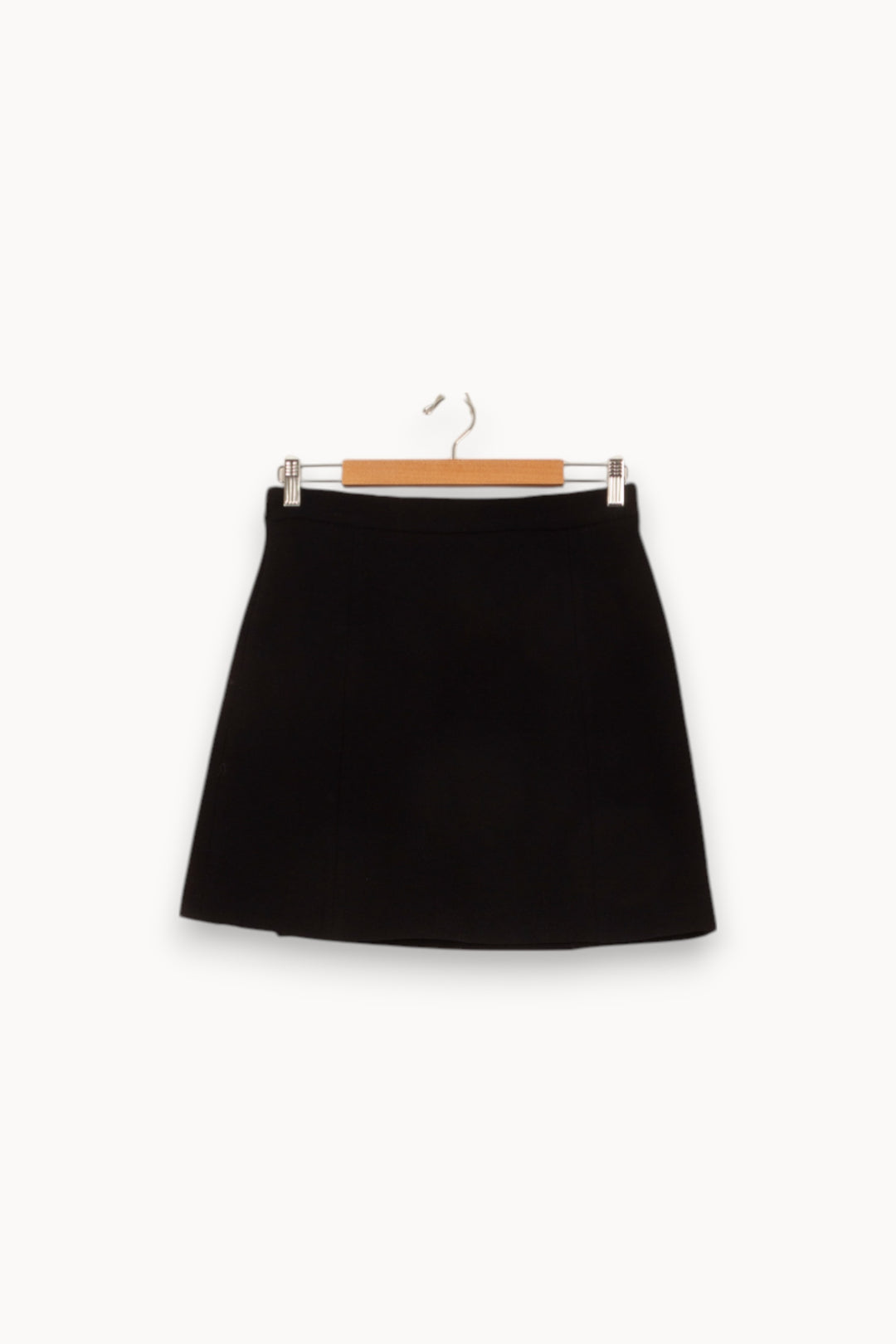 Jupe Courte Noire - Taille M/38 de la marque Claudie Pierlot | PARAD52910 - Vendu par Paradigme - Image 4