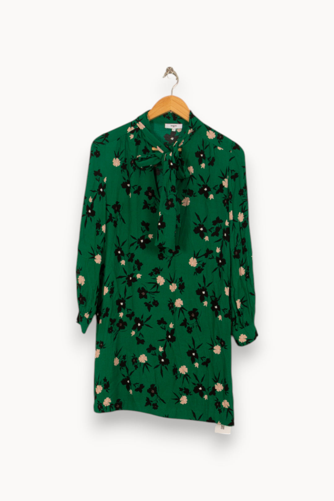 Robe Courte Verte et Noire - Taille S/36 de la marque Suncoo | PARAD52918 - Vendu par Paradigme - Image 2