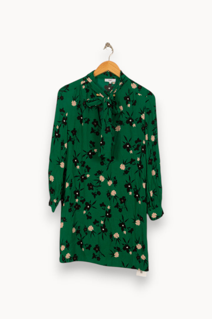 Robe Courte Verte et Noire - Taille S/36 de la marque Suncoo | PARAD52918 - Vendu par Paradigme - Image 2
