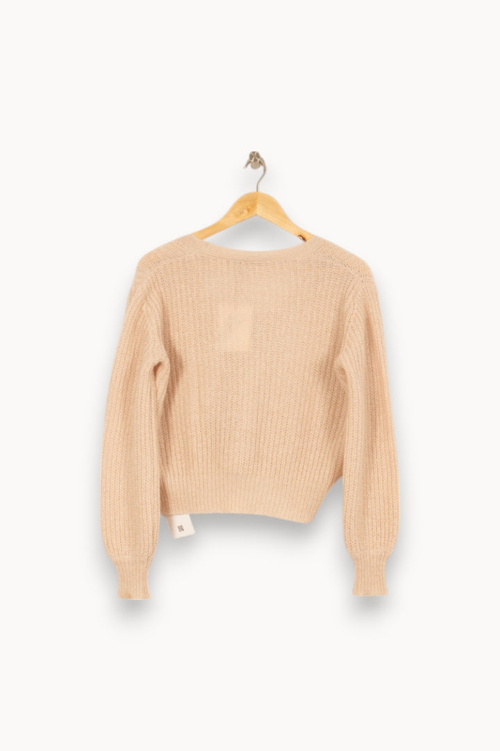 Gilet Beige - Taille XS/34 de la marque La Fée Maraboutée | PARAD52924 - Vendu par Paradigme - Image 4