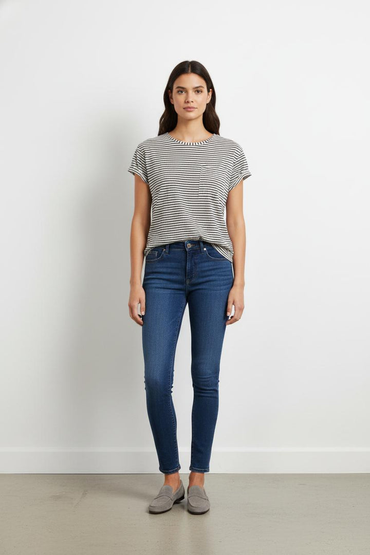 Tee-shirt Gris et Noir - Taille M/38