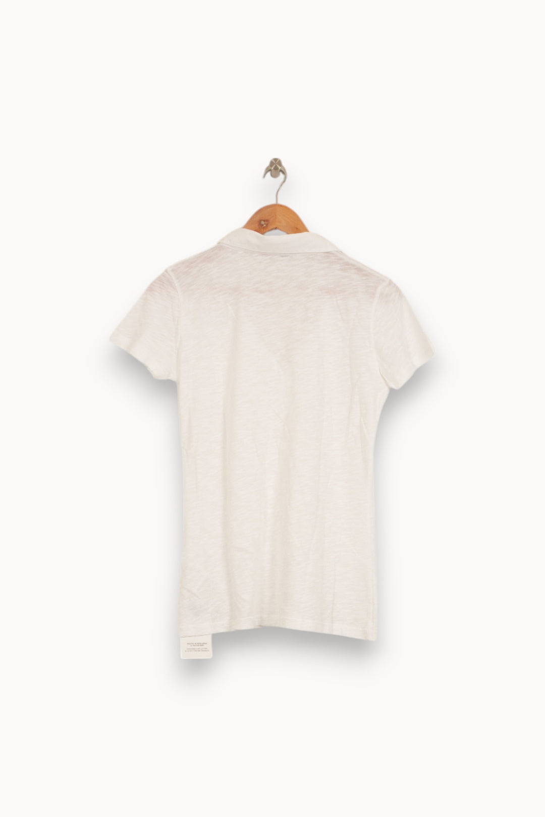 Polo Blanc - Taille S/36 de la marque La Fée Maraboutée | PARAD52928 - Vendu par Paradigme - Image 4