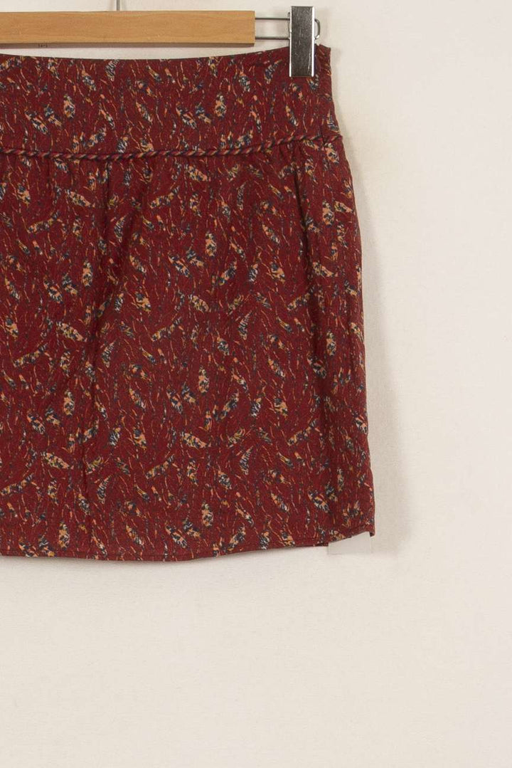 Jupe Courte Bordeaux - Taille S/36