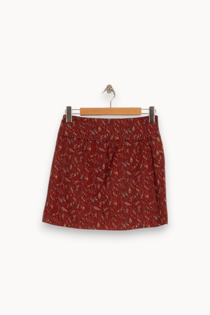 Jupe Courte Bordeaux - Taille S/36
