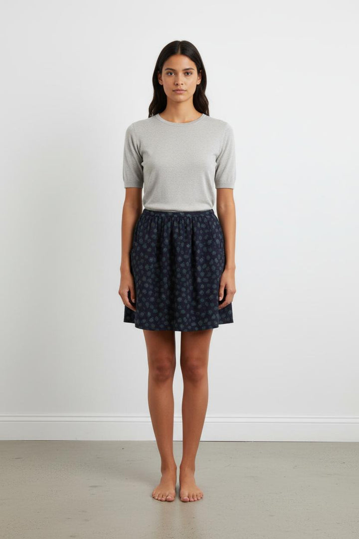 Jupe Courte Bleue - Taille S/36