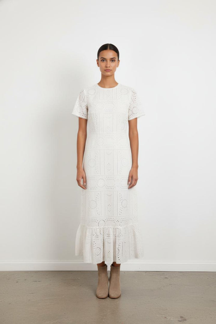 Robe Longue Blanche - Taille S/36