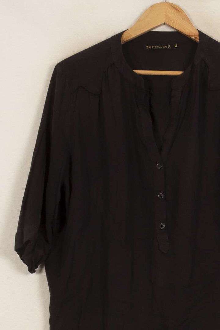 Blouse Noire - Taille XL/42 de la marque Bérénice | PARAD52953 - Vendu par Paradigme - Image 3
