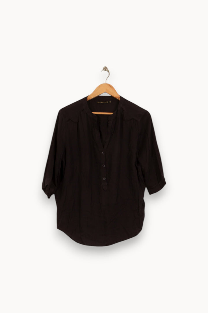 Blouse Noire - Taille XL/42 de la marque Bérénice | PARAD52953 - Vendu par Paradigme - Image 2