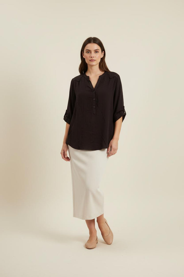 Blouse Noire - Taille XL/42 de la marque Bérénice | PARAD52953 - Vendu par Paradigme - Image 1