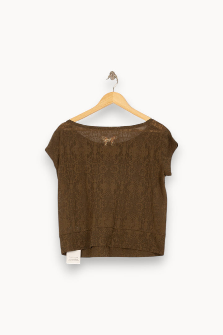 Top Vert - Taille M/38 de la marque IKKS | PARAD52958 - Vendu par Paradigme - Image 4