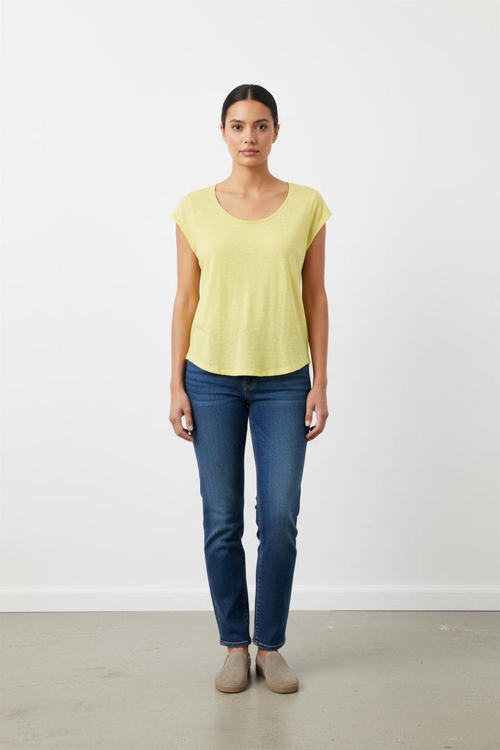Tee-shirt Jaune - Taille XS/34