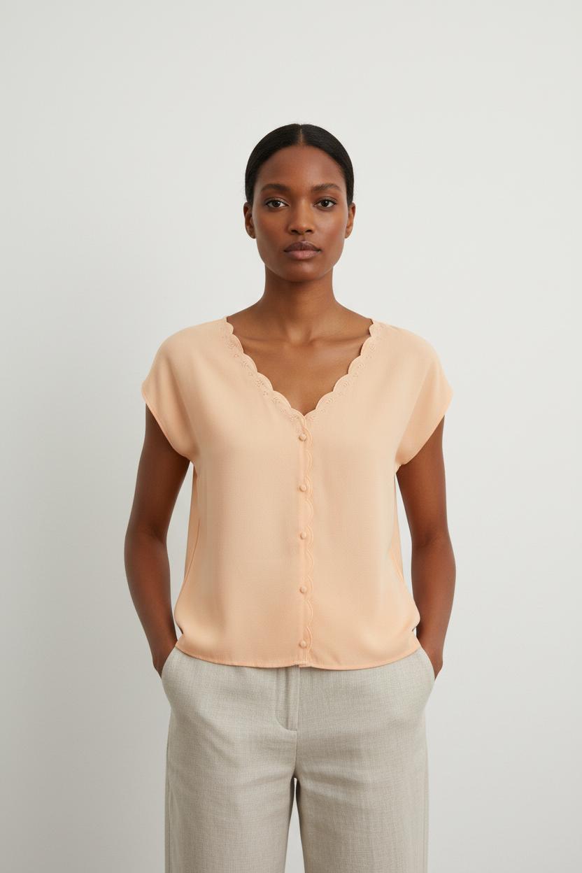 Blouse Rose - Taille XS/34