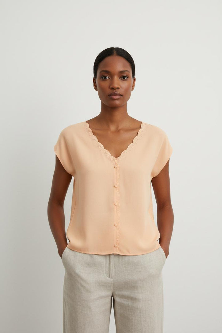 Blouse Rose - Taille XS/34