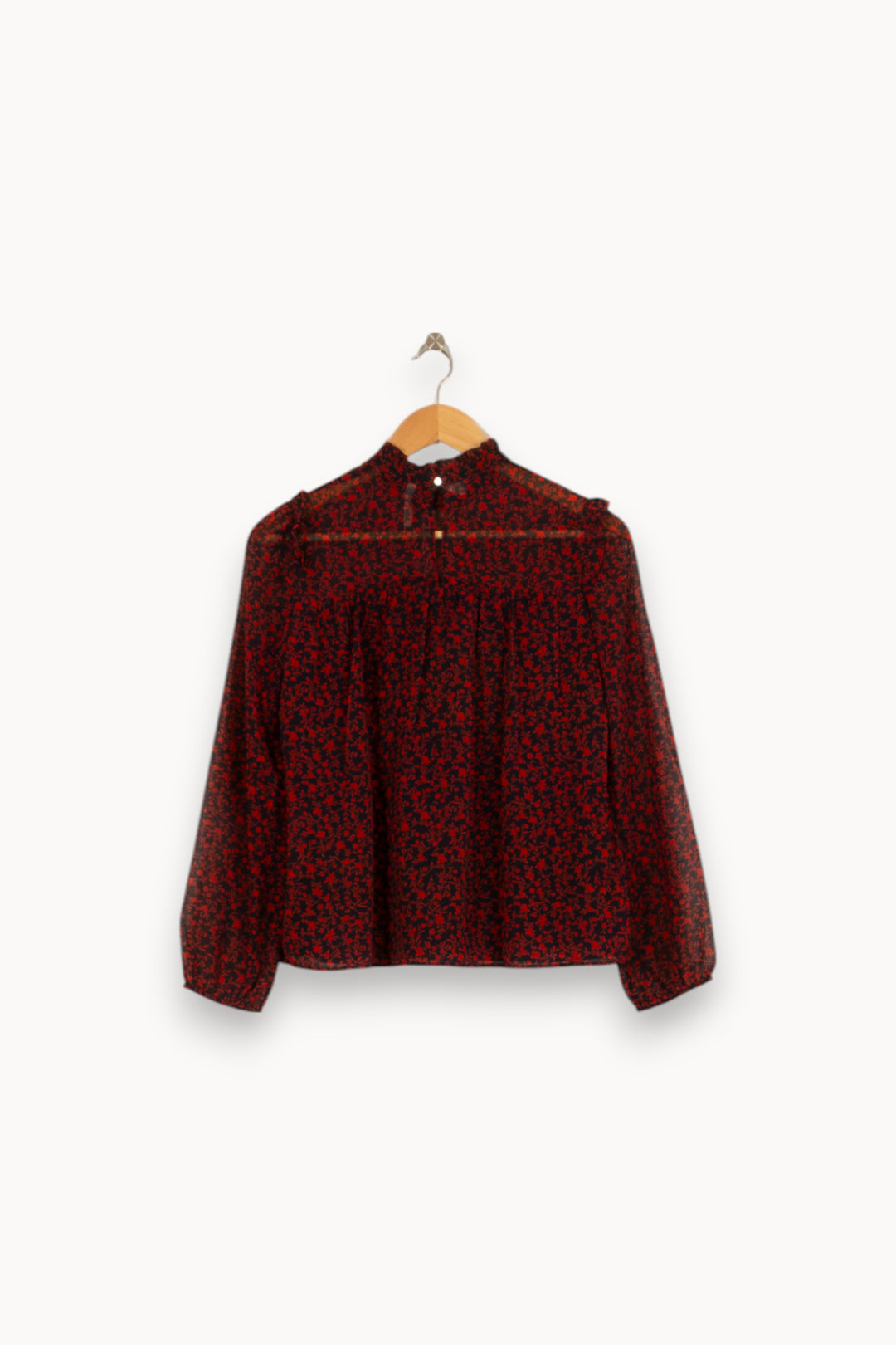 Blouse Noire et Rouge - Taille XS/34 de la marque I.Code | PARAD52967 - Vendu par Paradigme - Image 4