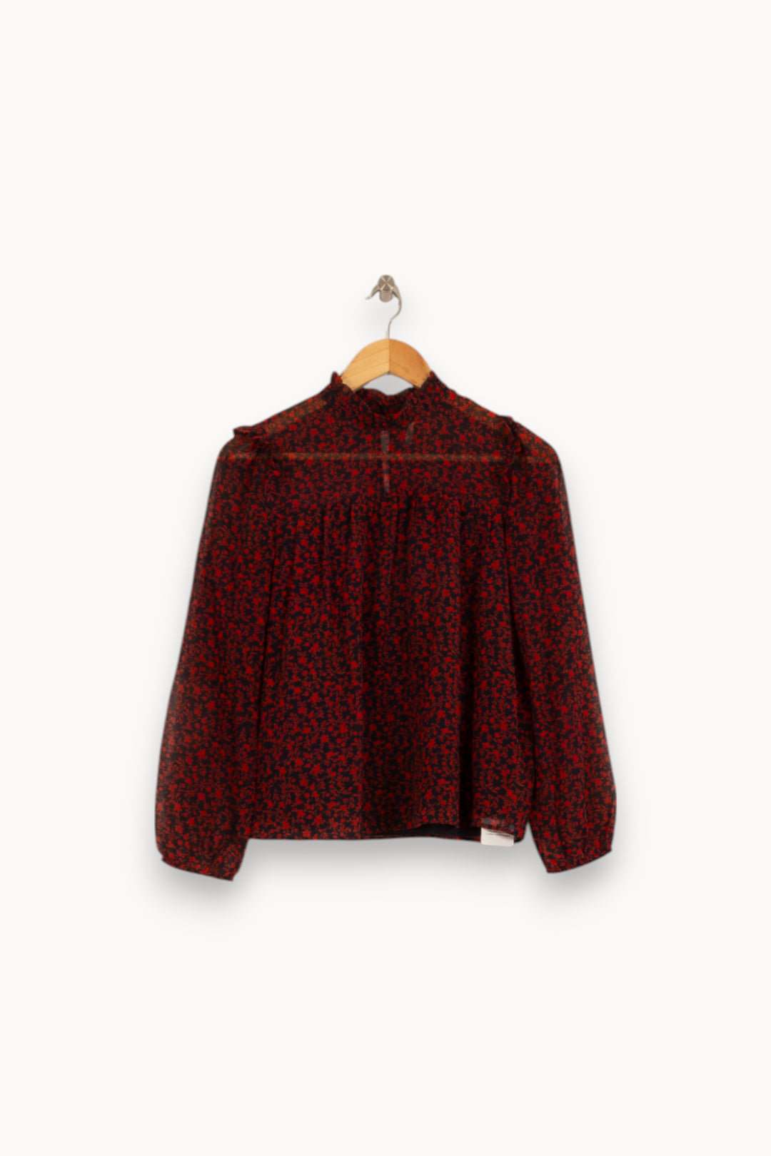 Blouse Noire et Rouge - Taille XS/34 de la marque I.Code | PARAD52967 - Vendu par Paradigme - Image 2